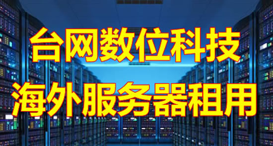 韩国服务器-海外服务器-香港美国主机租用-台网数位科技886ISP