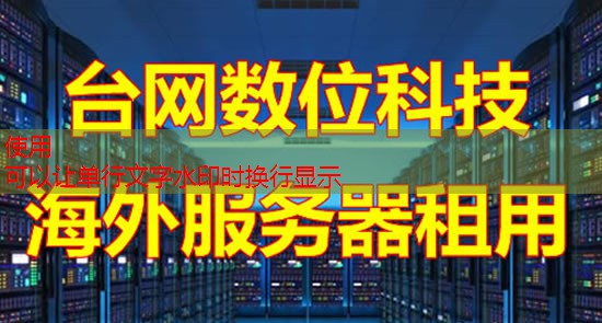 原生IP VPS推荐，为什么选择台网数位科技作为你的服务商？